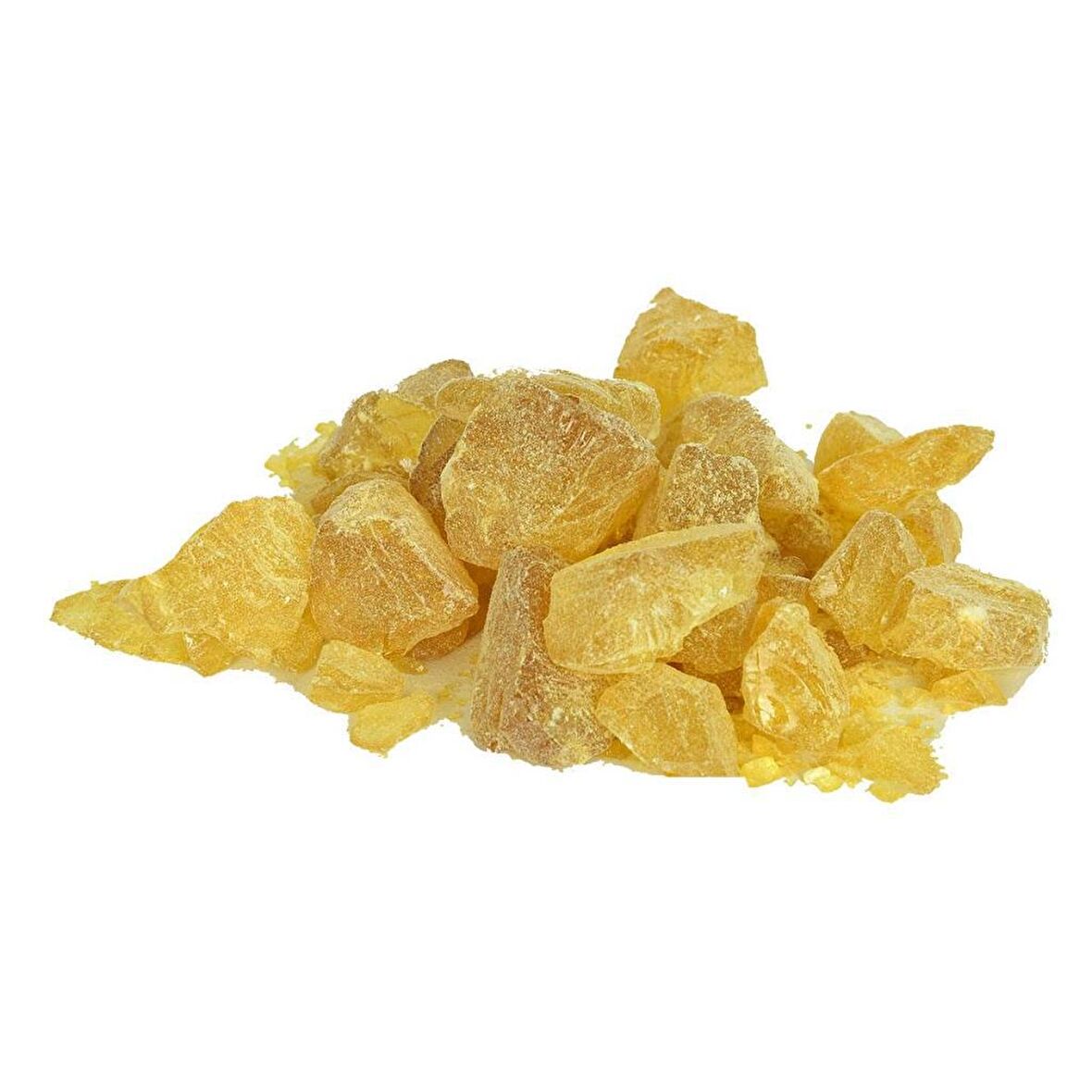 Doğal Granül Çakıl Reçine Sarı 100 Gr Paket