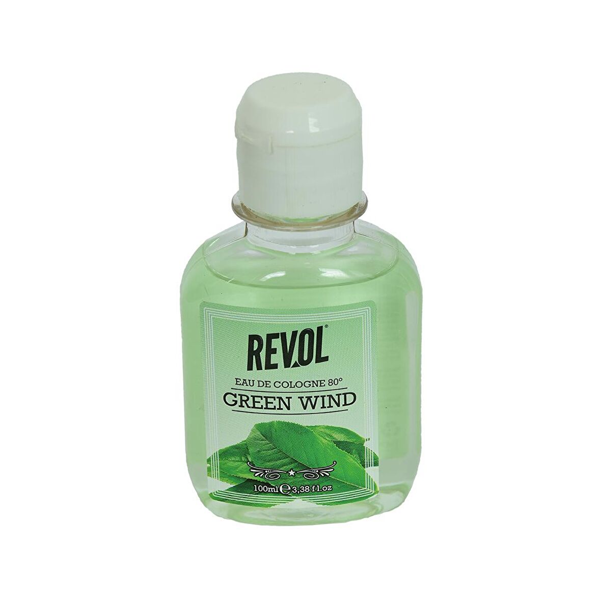 Revol Yeşil Çay 80 Derece Cam Şişe 100 ml Kolonya