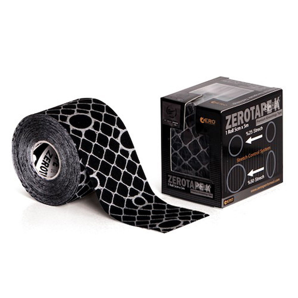 Zerotape K Smart Black/Silver 5cm x 5m