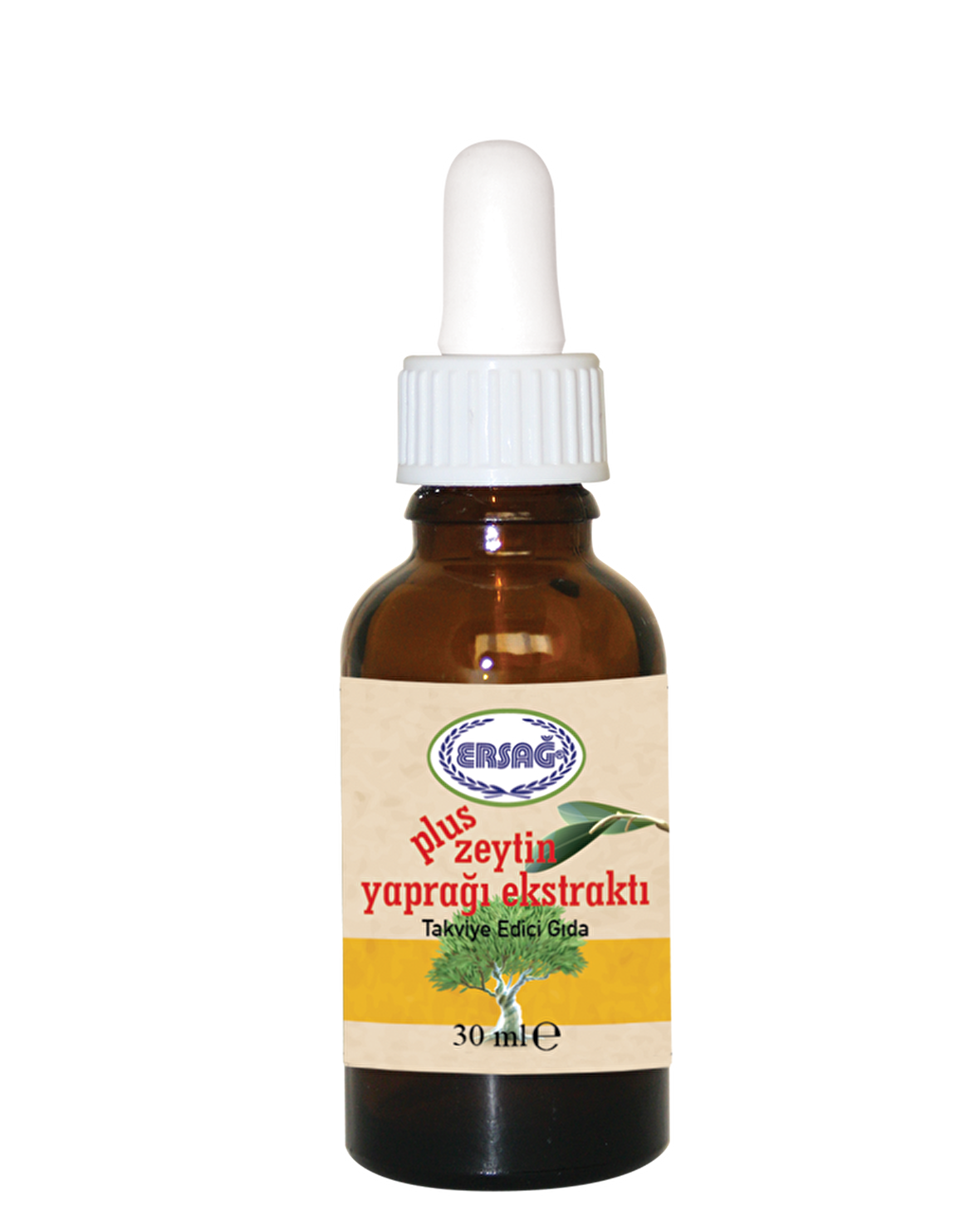 Ersağ Plus Zeytin Yaprağı Ekstraktı Gıda Takviyesi 30 Ml.