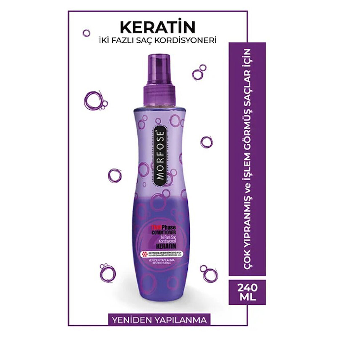 MORFOSE ÇİFT FAZLI KONDİSYONER SUPREME 240 ML