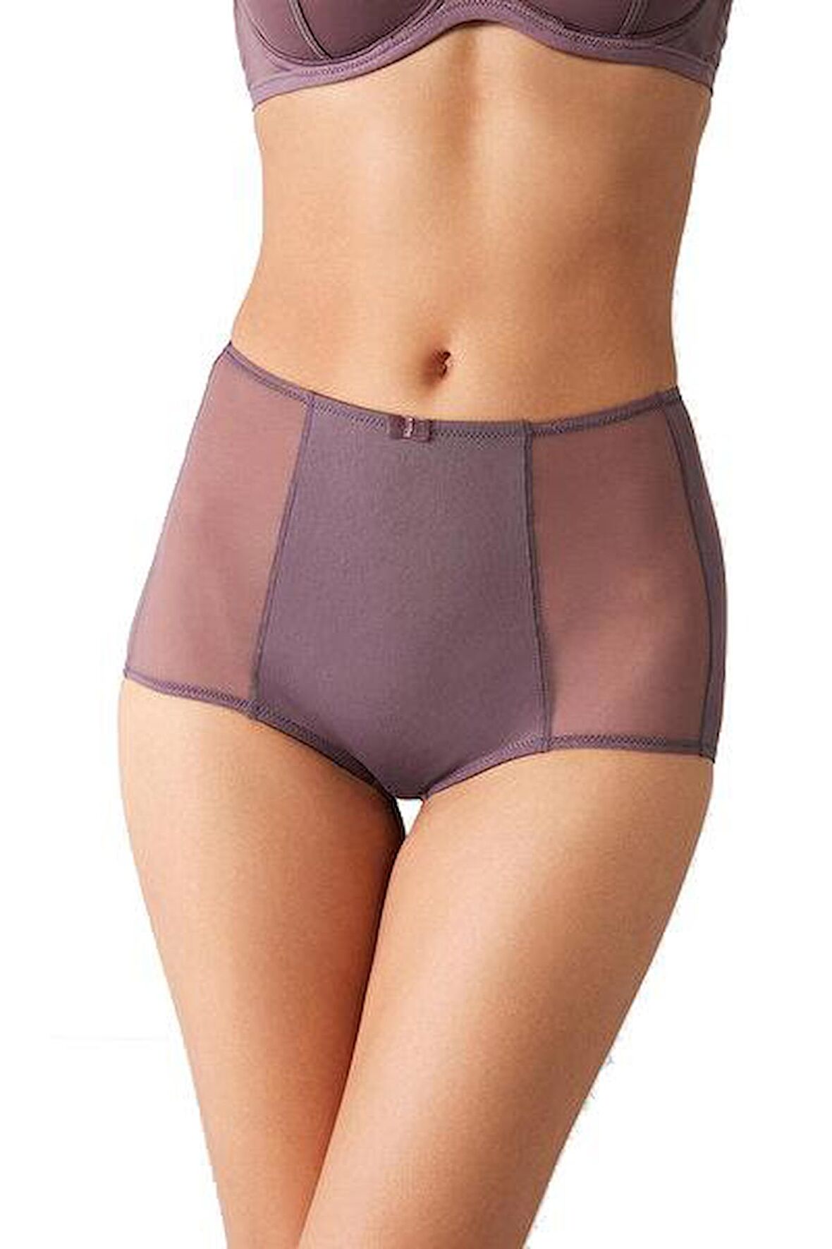 Kom Bianca Yüksek Bel Mürdüm Külot 