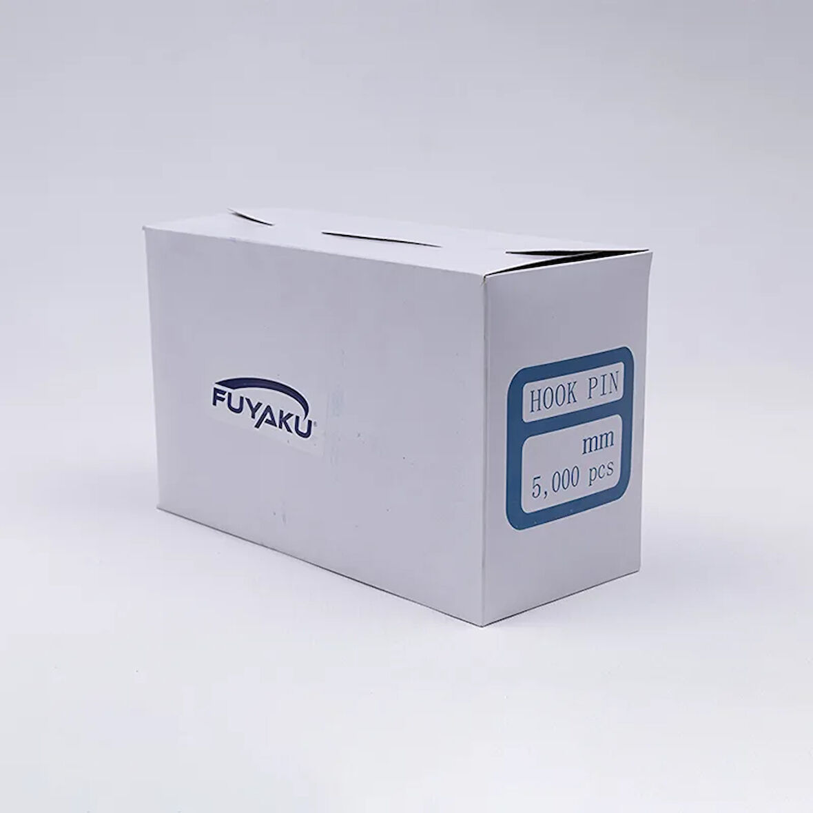 Fuyaku 35 MM Hook Pin Açık Kanca Kılçık Etiketleme Plastiği Şeffaf (5.000 Adet)