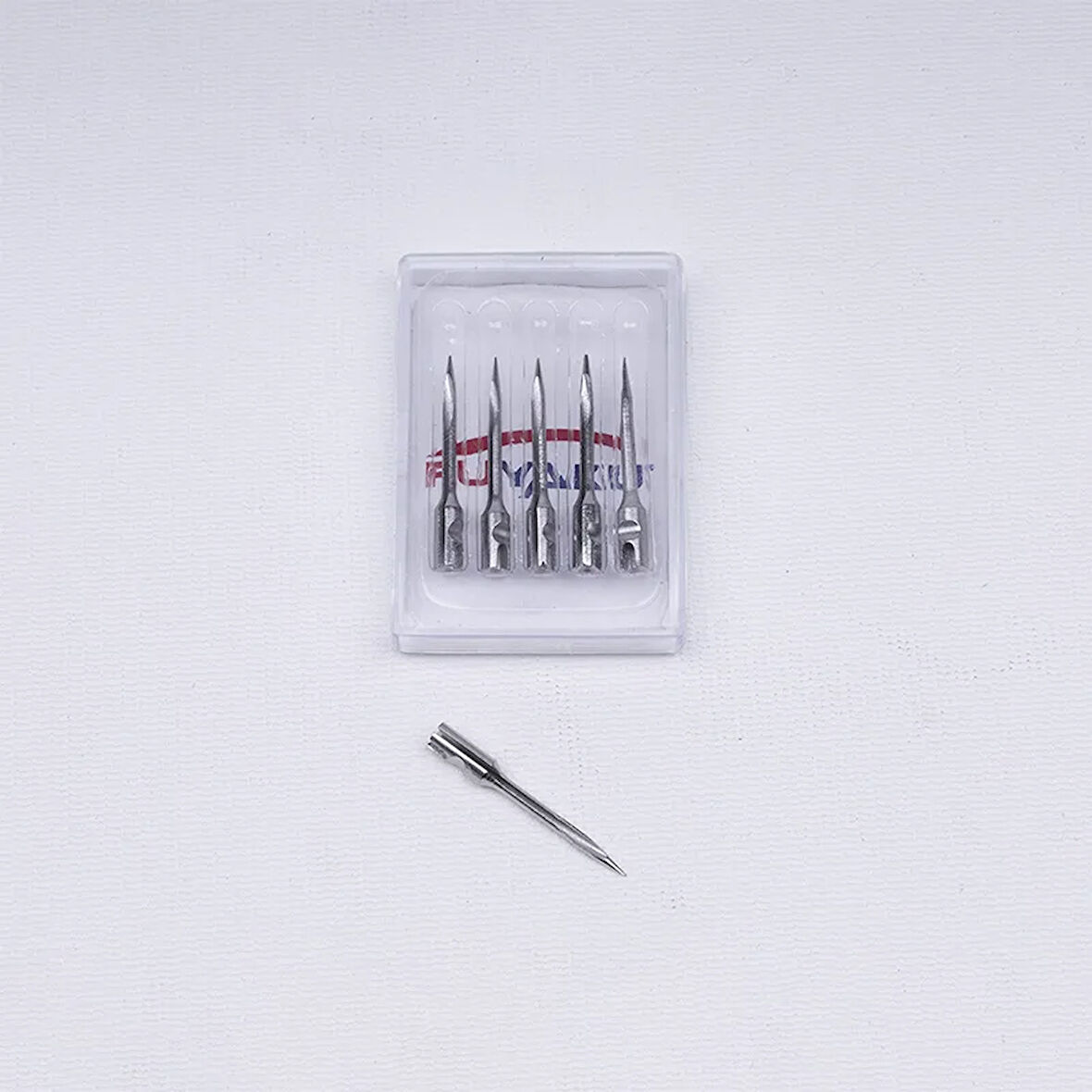 Fuyaku Standart Metal Dipli Bıçaksız Kılçık Tabanca İğnesi (5 Adet)