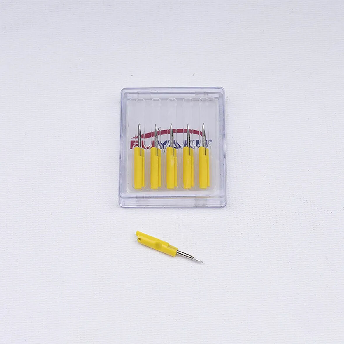 Fuyaku Fine İnce Plastik Dipli 4.4 mm Kılçık Tabanca İğnesi (5 Adet)