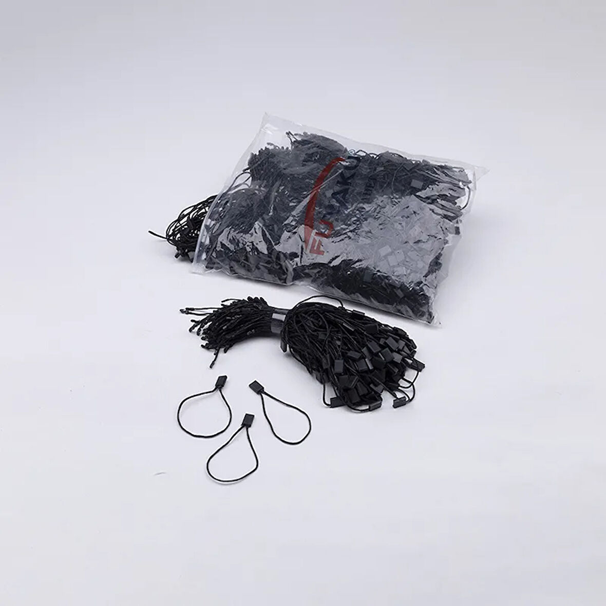 Fuyaku Kilitli İp Klips Mumlu Siyah 16 cm (1.000 Adet)