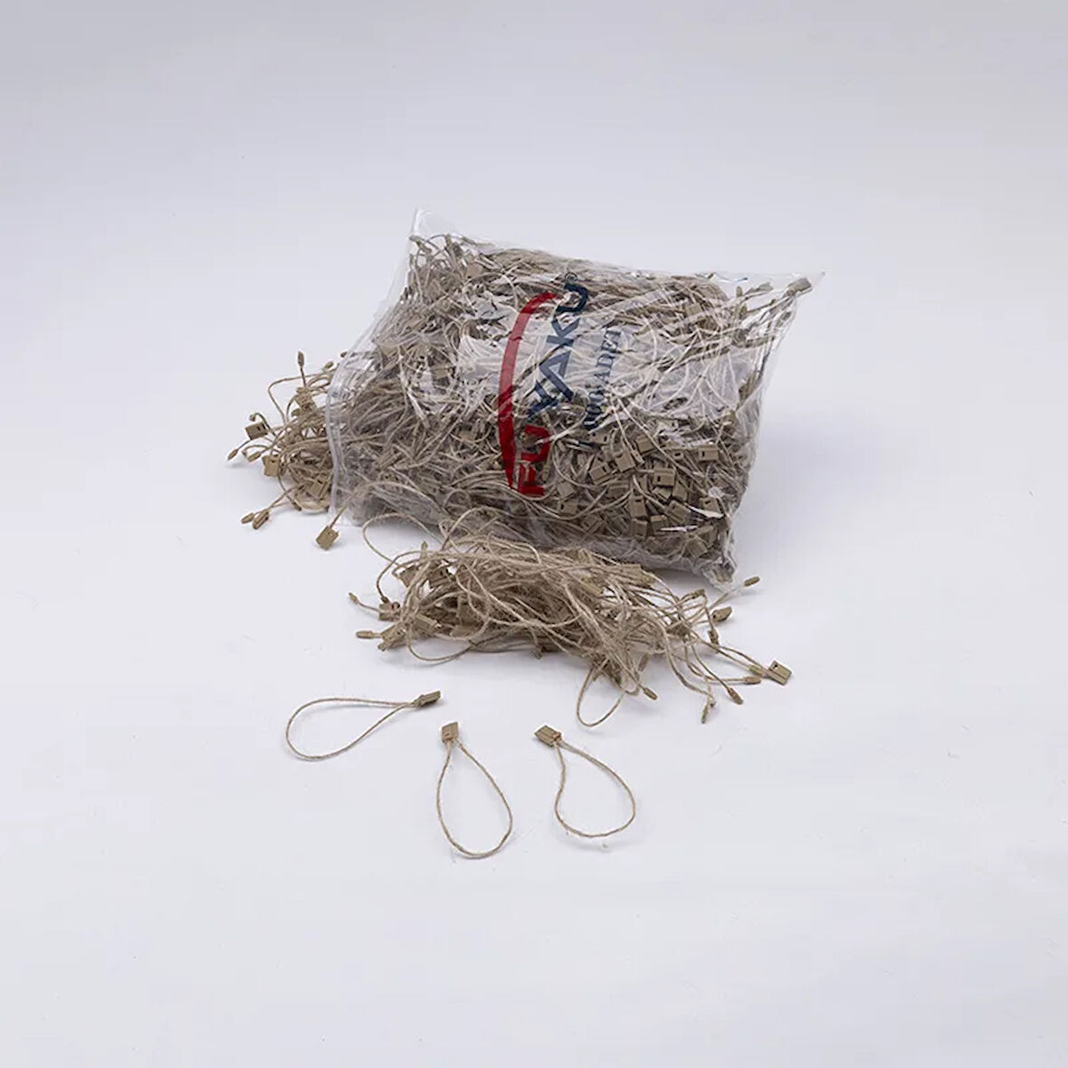 Fuyaku Kilitli İp Klips Keten 16 cm (1.000 Adet)