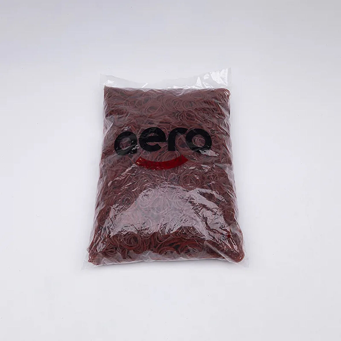 Aero 40 mm 1000 Gr Kauçuk Ambalaj Lastiği Renkli (Toka/Maydanoz) Kırmızı