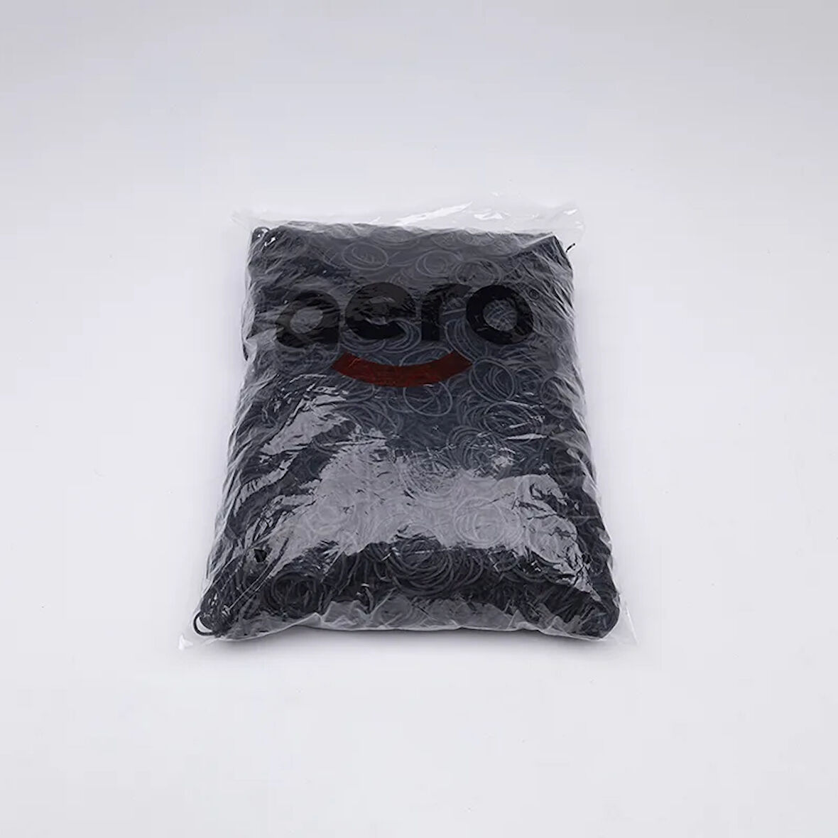 Aero 40 mm 1000 Gr Kauçuk Ambalaj Lastiği Renkli (Toka/Maydanoz) Siyah