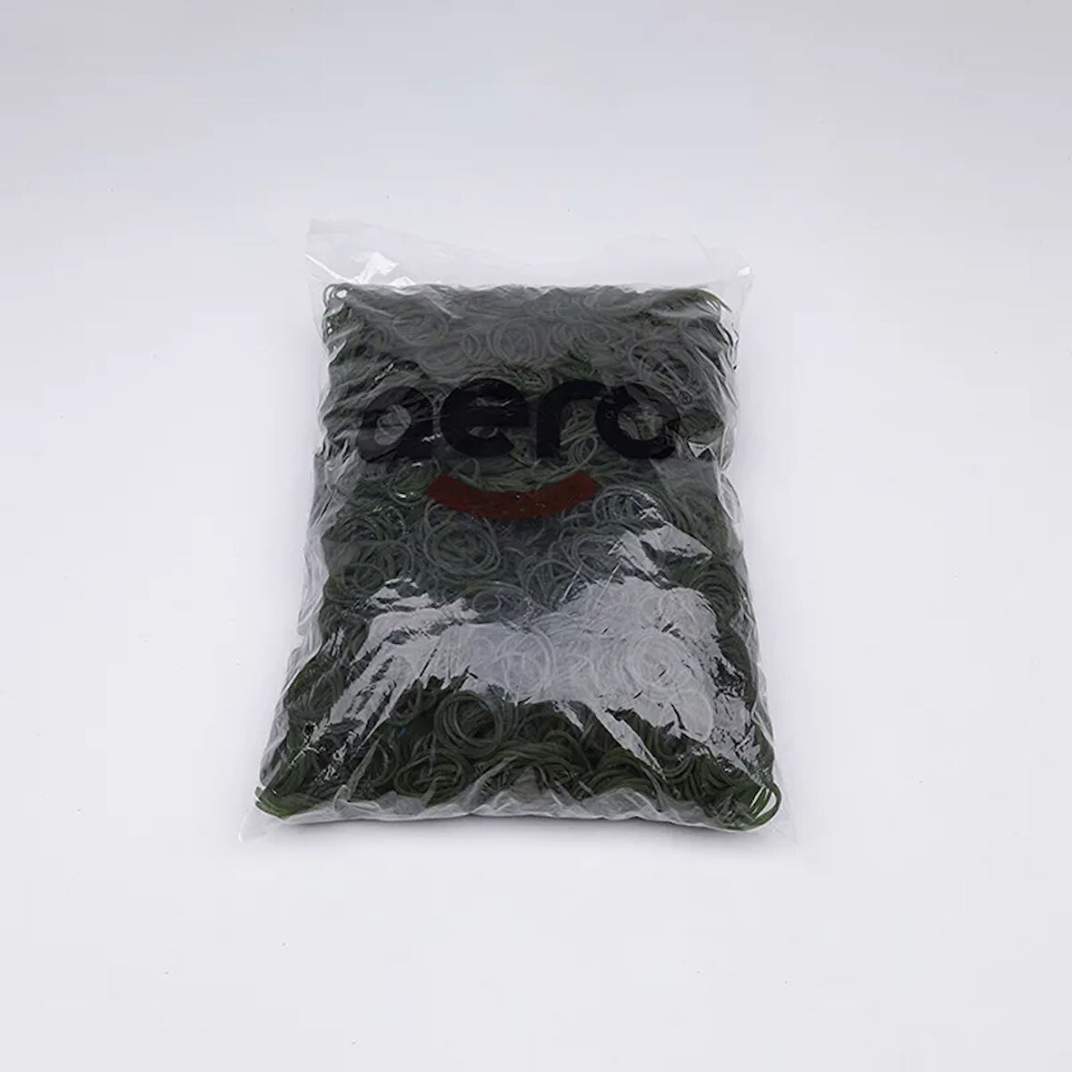 Aero 40 mm 1000 Gr Kauçuk Ambalaj Lastiği Renkli (Toka/Maydanoz) Yeşil