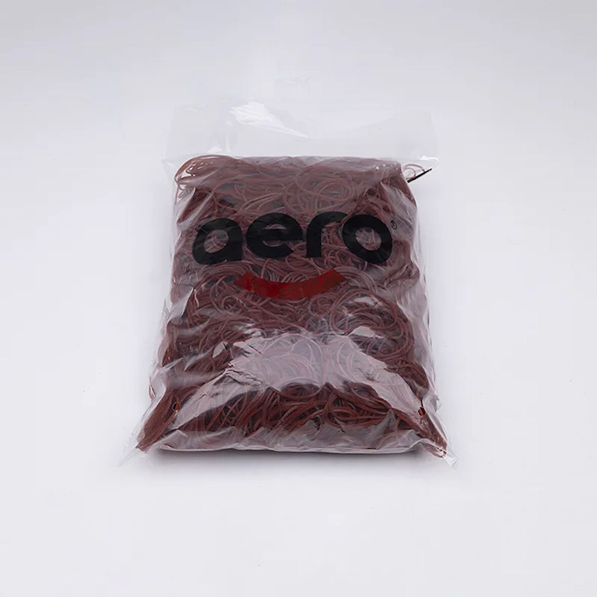 Aero 70 mm 1000 Gr Kauçuk Ambalaj Lastiği Renkli (Toka/Maydanoz) Kırmızı