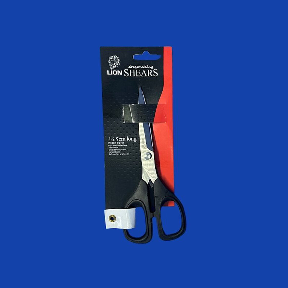 Lion Makas Plastik Saplı 5165 (16,5 cm)