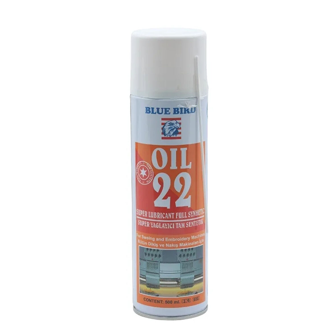 Bluebird Oil 22 Yağlayıcı Sentetik Sprey (500 ml.)