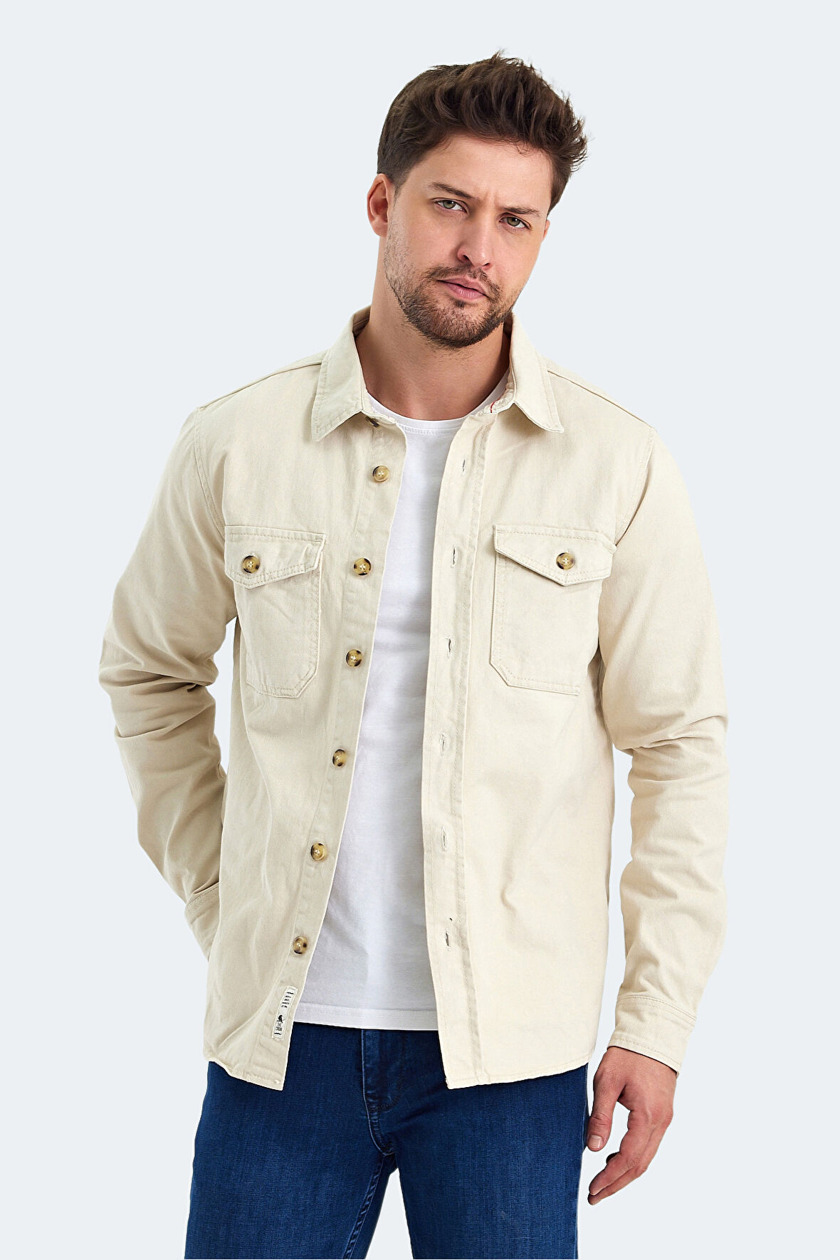 The Crow PETER Erkek  Taş Gömlek