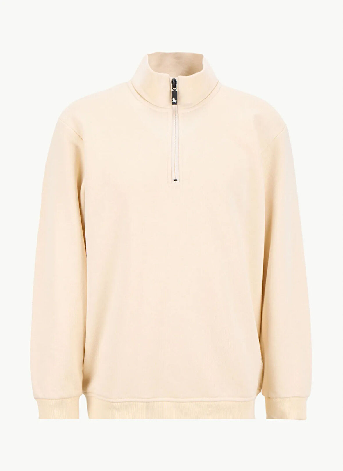 The Crow Bisiklet Yaka Ekru Erkek Sweatshırt TC1953_ZORRO