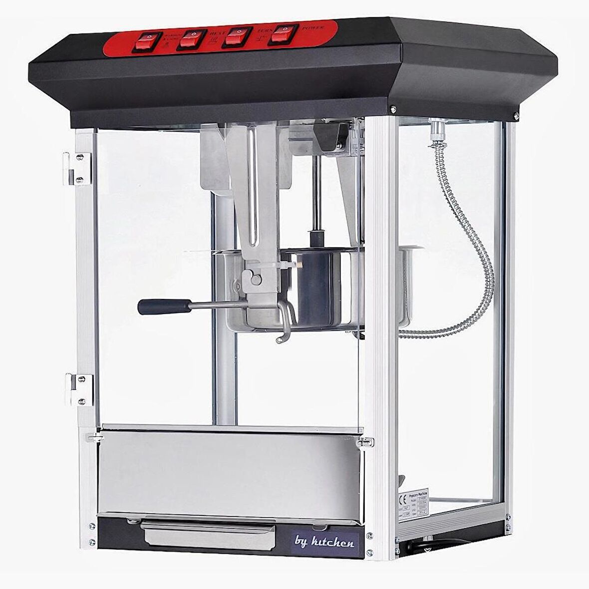 By Kitchen DPM-S Set Üstü Popcorn Mısır Patlatma Makinesi