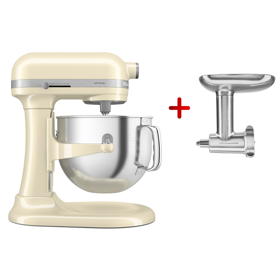 KitchenAid Artisan 5KSM70SHX - 6,6 L Kaldırılabilir Kaseli Stand Mikser - 5KSMMGA Hediyeli