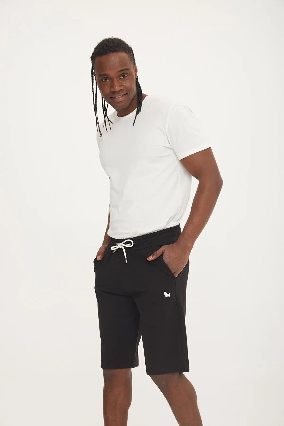 The Crow TANGO SWEATSHORT SİYAH Erkek Şort