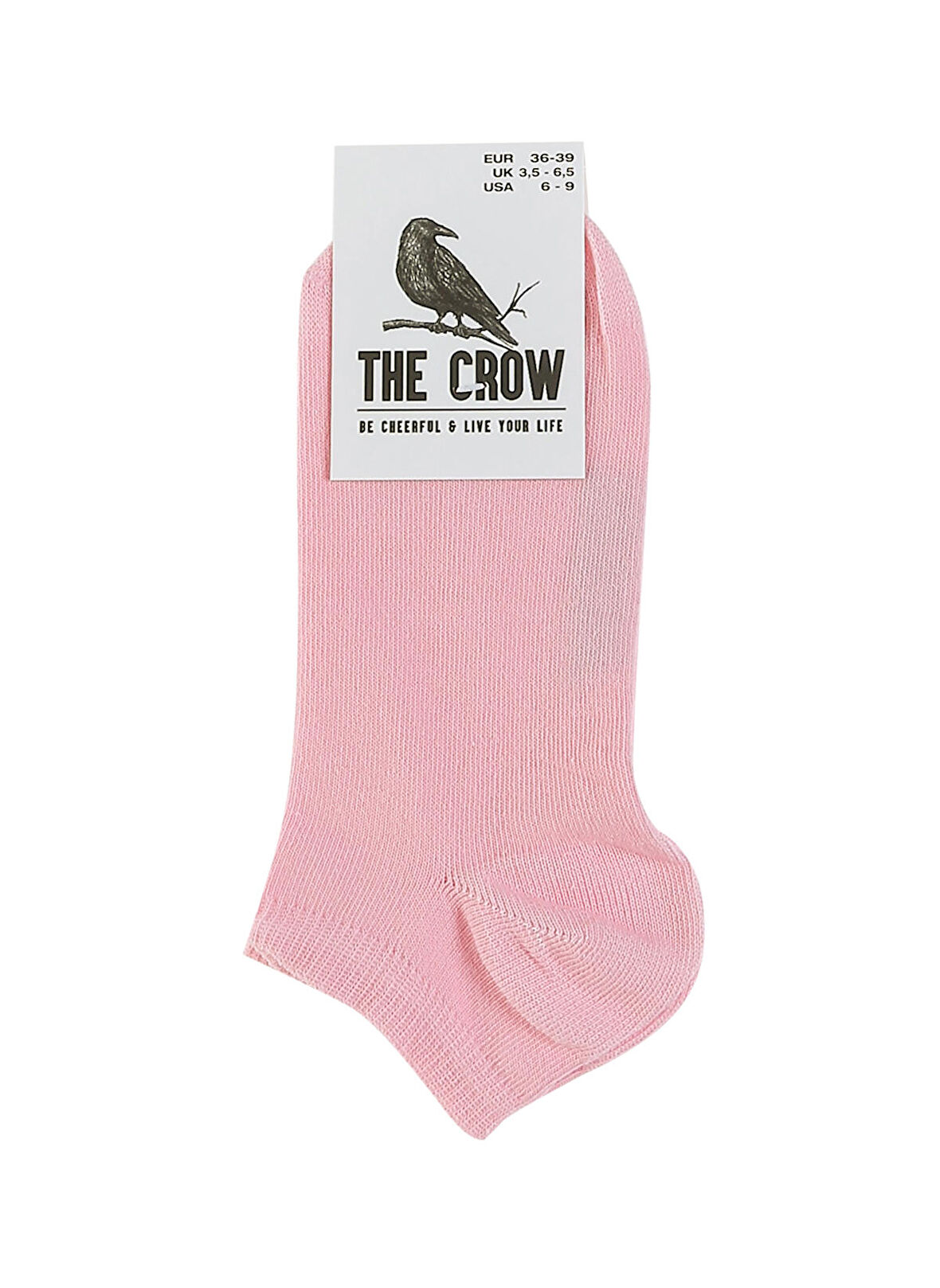 The Crow Pembe Unisex Çorap TİRİNİTY