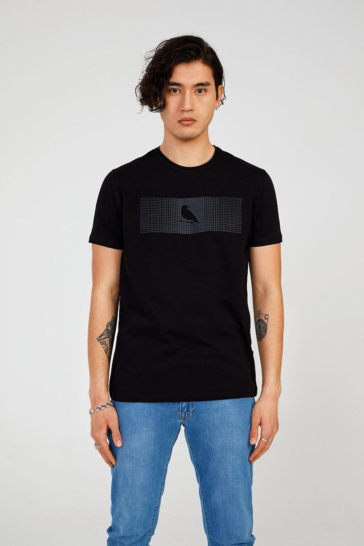 The Crow ENJOY TEE SİYAH Erkek Tshirt