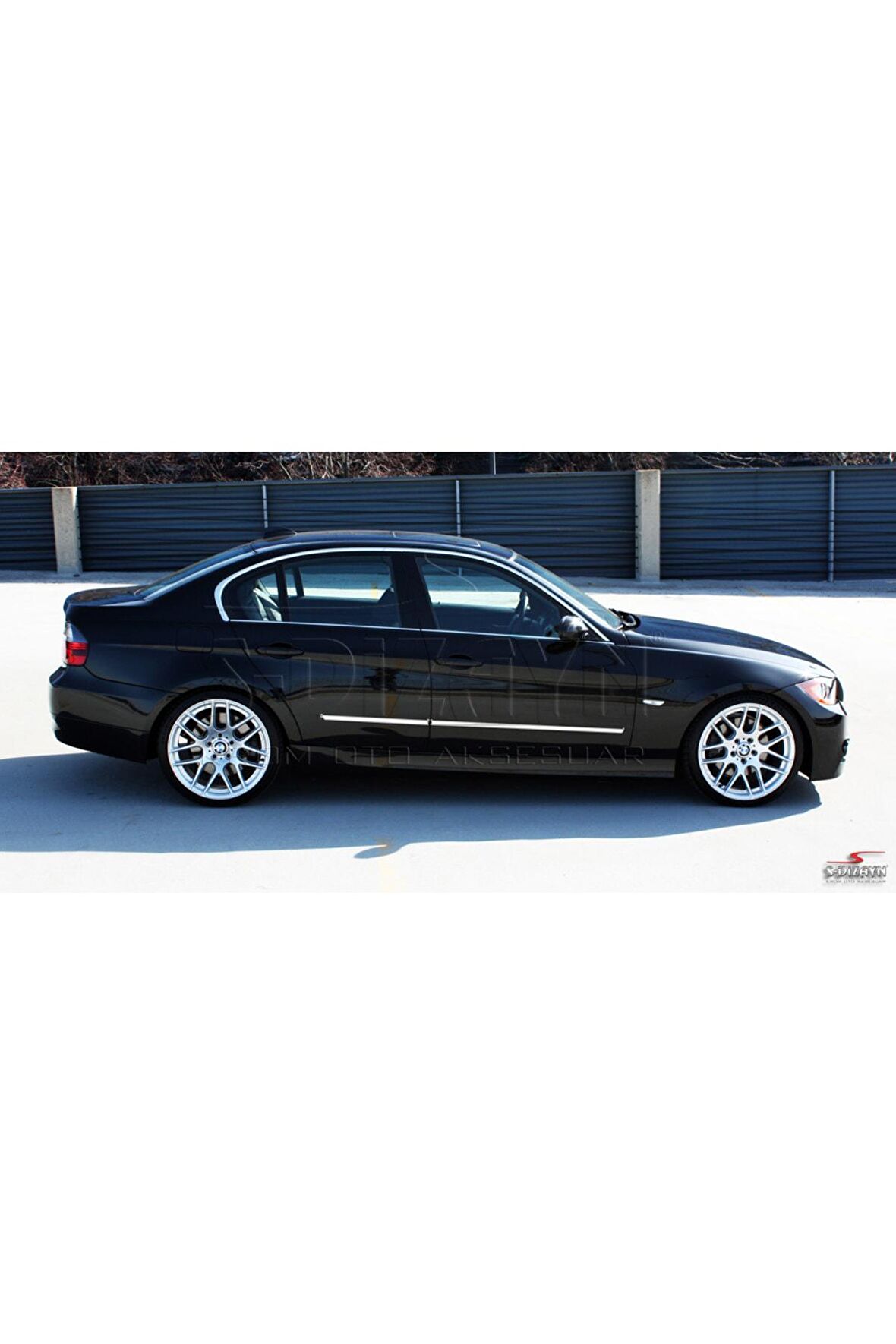 S-dizayn Bmw 3 Serisi E90 Kapı Koruma Çıtası Krom 2005-2012