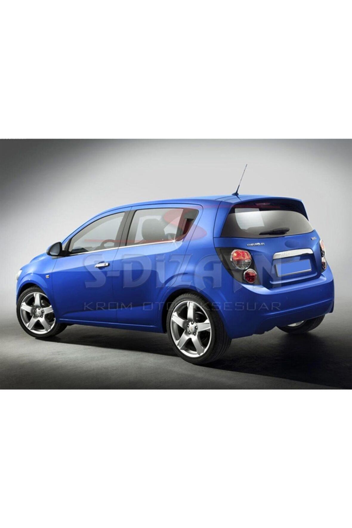Chevrolet Aveo 2 Hb Krom Cam Çıtası 4 Prç 2012 Üzeri