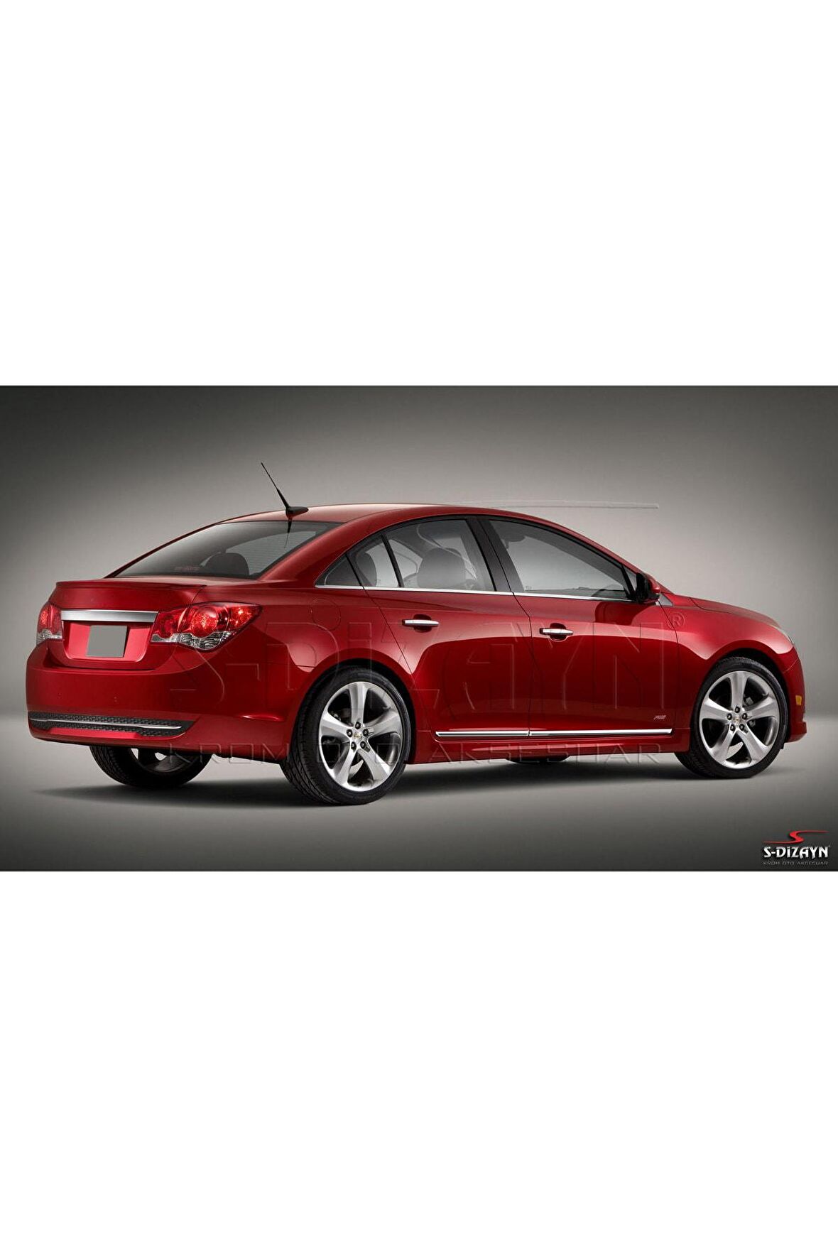 S-dizayn Chevrolet Cruze Sd Kapı Koruma Çıtası Krom 2011 Üzeri