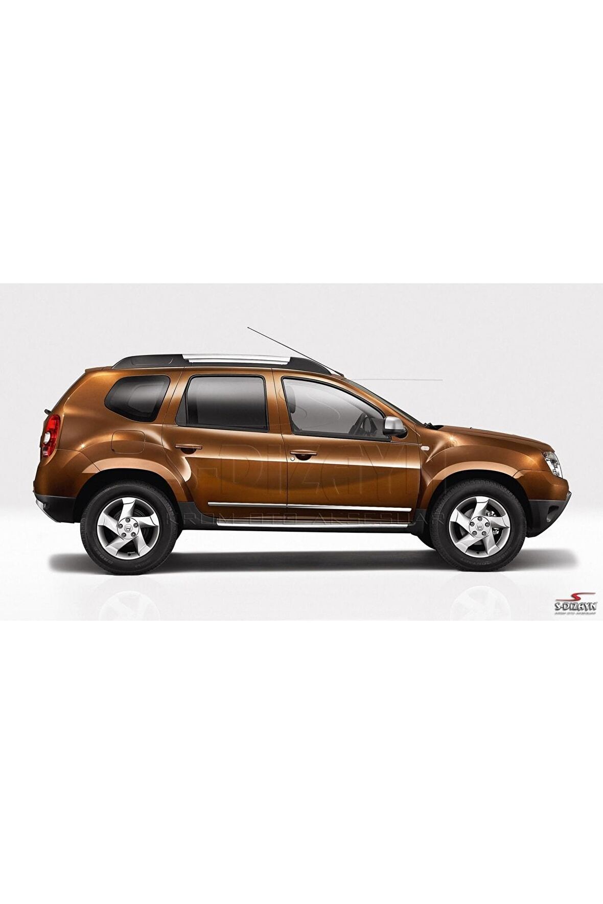 S-dizayn Dacia Duster Kapı Koruma Çıtası Krom 2009-2018