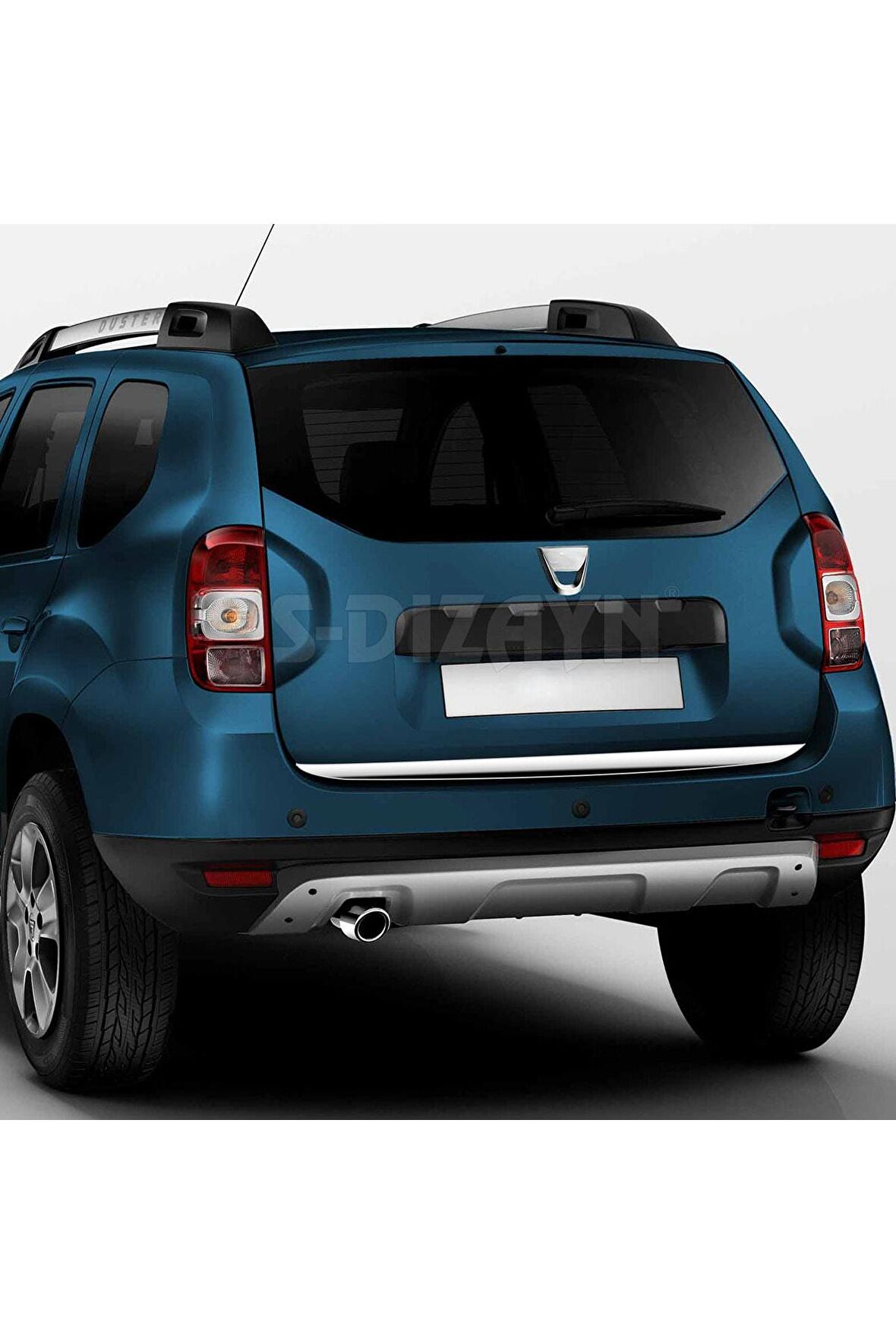 Dacia Duster Uyumlu Krom Bagaj Alt Çıtası 2009-2018