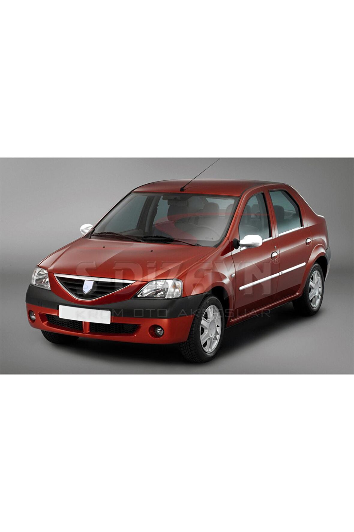 Dacia Logan Abs Krom Ayna Kapağı 2 Prç 2005-2008