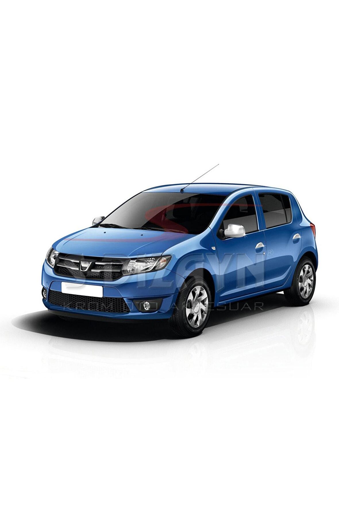 Dacia Sandero Abs Krom Ayna Kapağı 2 Prç 2013 Üzeri