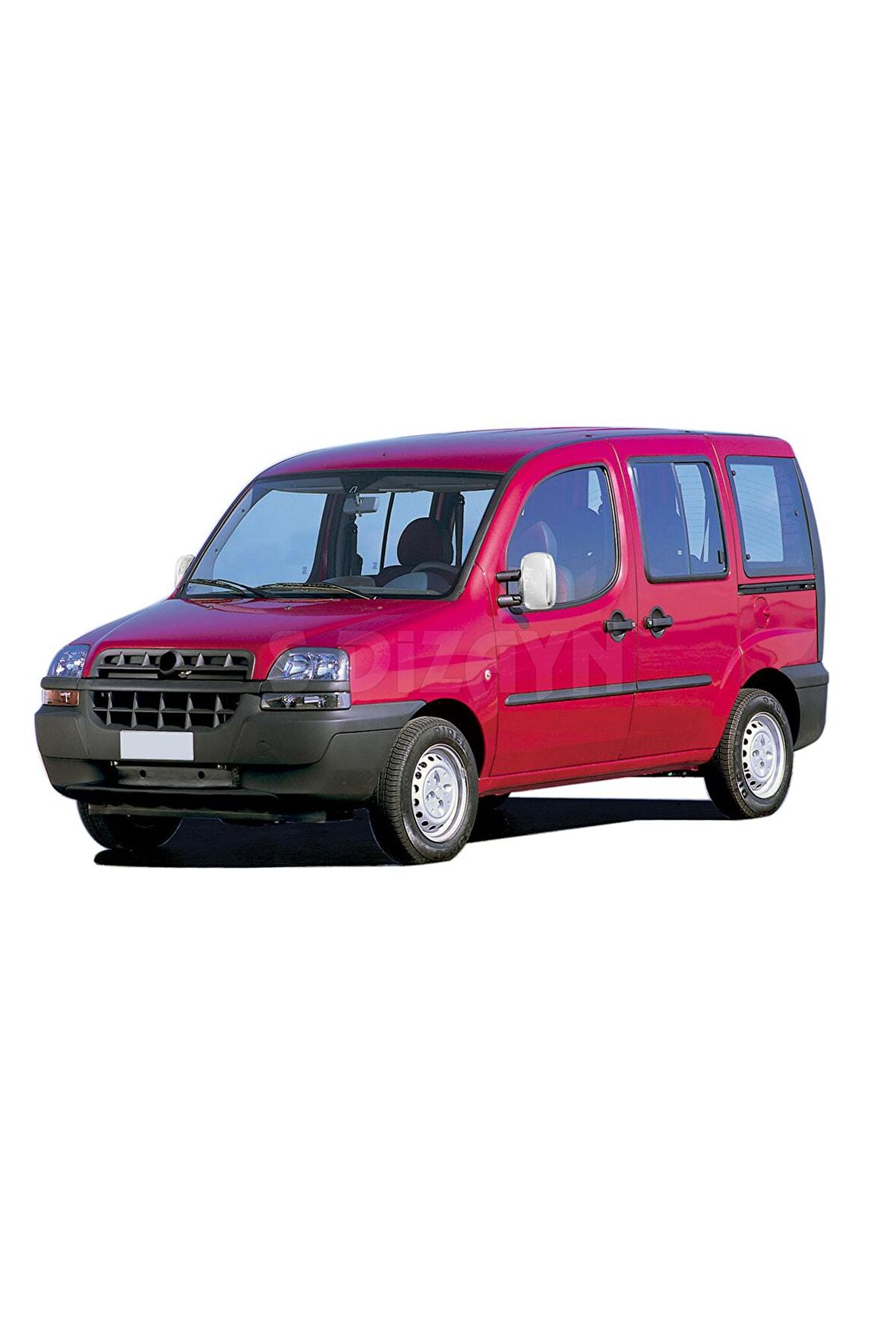 Fiat Doblo Uyumlu Abs Krom Ayna Kapağı 2 Prç 2000-2006