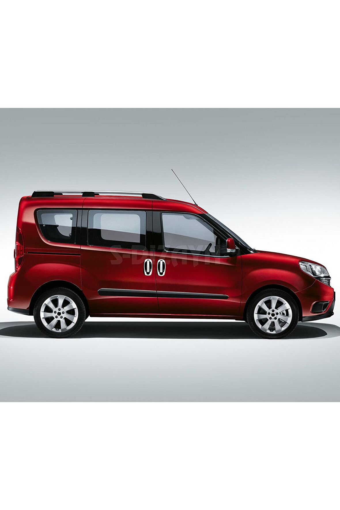 Fiat Doblo Krom Kapı Kolu 4 Kapı 8 Prç 2010 Üzeri (set)