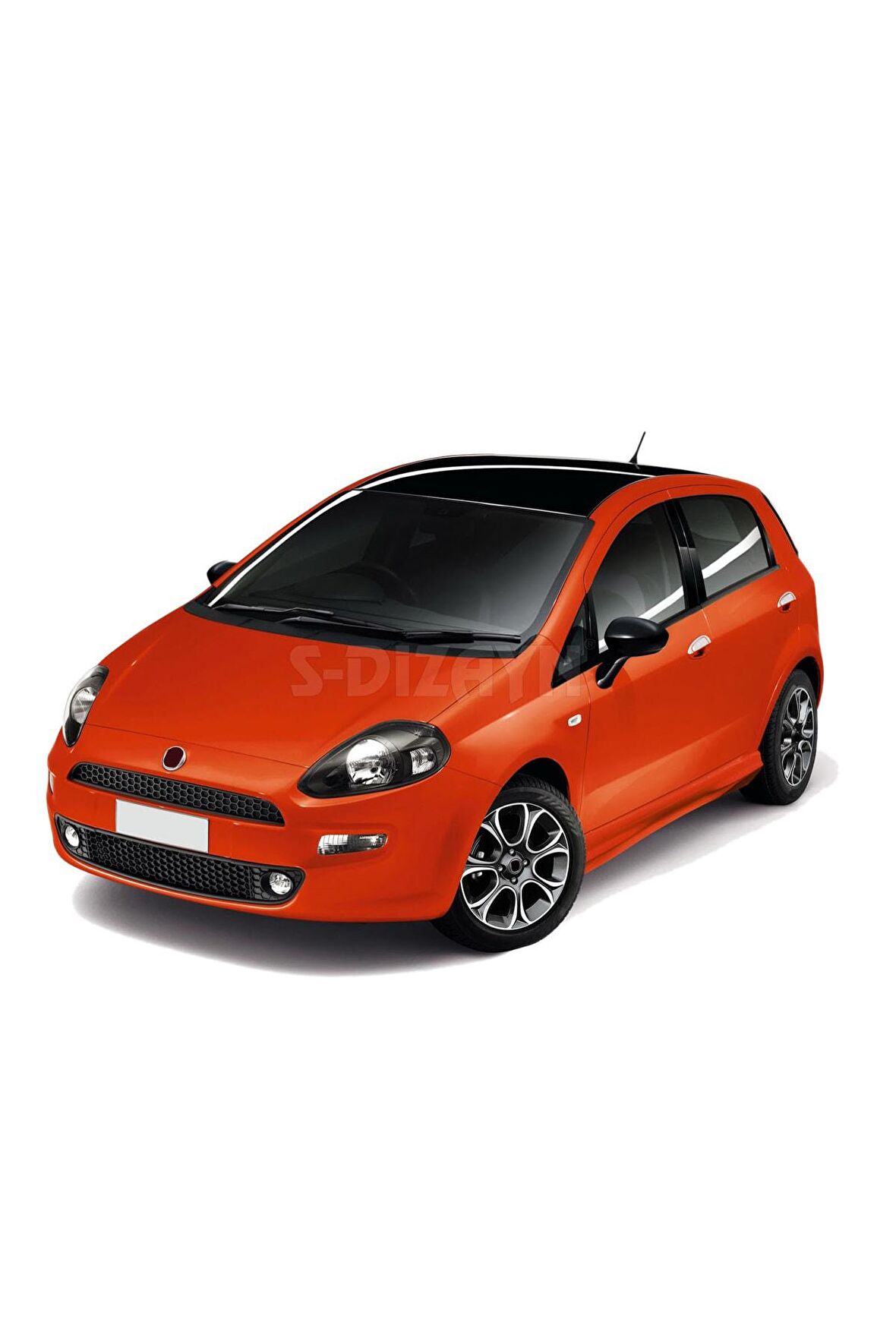 Fiat Grande Punto Krom Kapı Kolu 4 Kapı 8 Prç 2006-2018 Çerçeveli Uyumlu