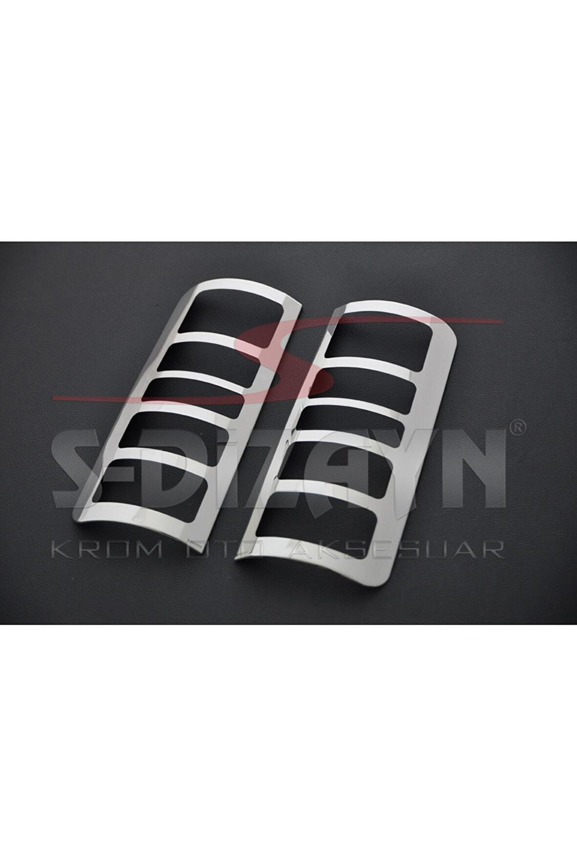 Ford Connect Krom Stop Çerçevesi 2 Prç 2002-2009