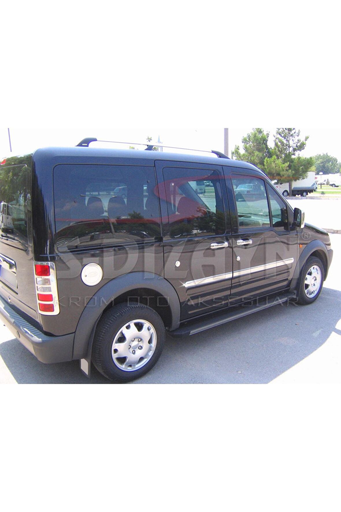 Ford Connect Krom Yan Kapı Çıtası 4 Prç 2009-2014