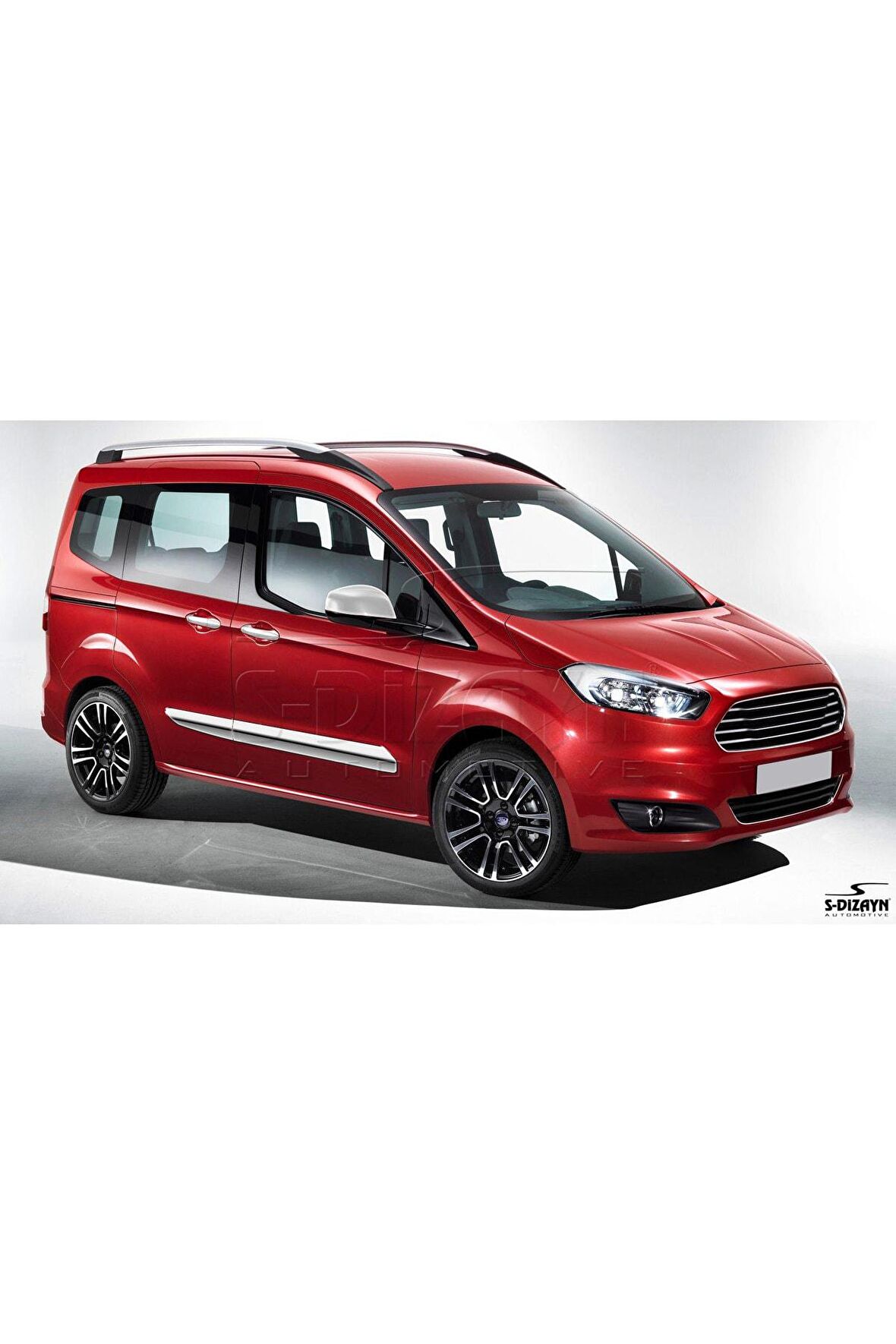 Ford Courier Abs Krom Ayna Kapağı 2 Prç 2014-2017