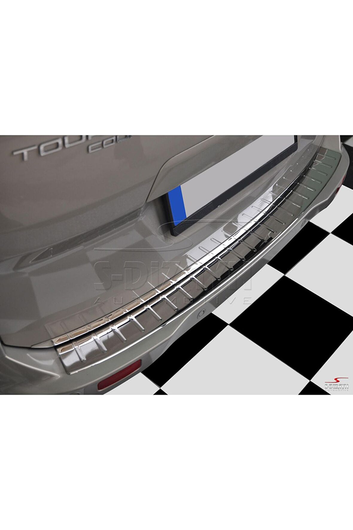 Ford Courier Krom Arka Tampon Üzeri 2014 Üzeri