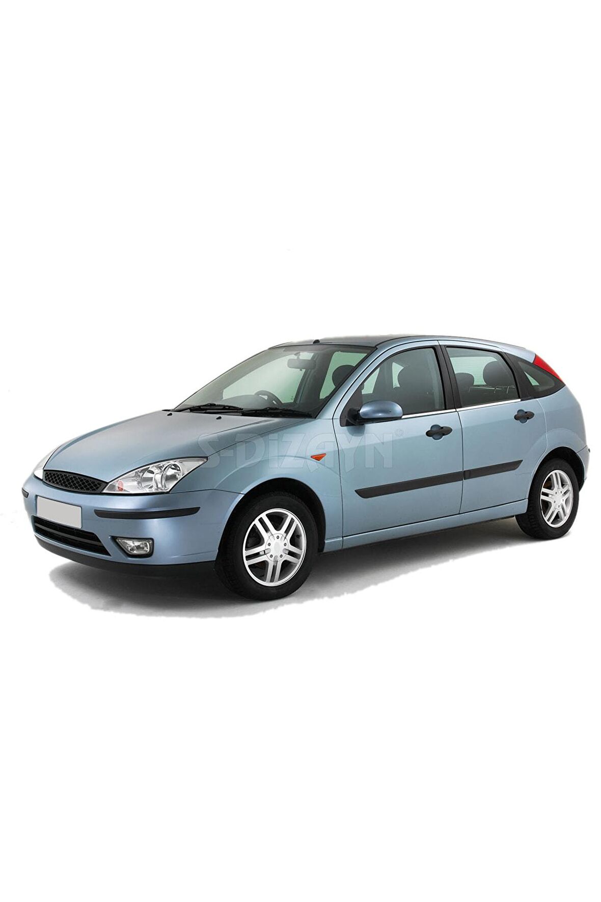 Ford Focus 1 Krom Cam Çıtası 4 Prç 1998-2005