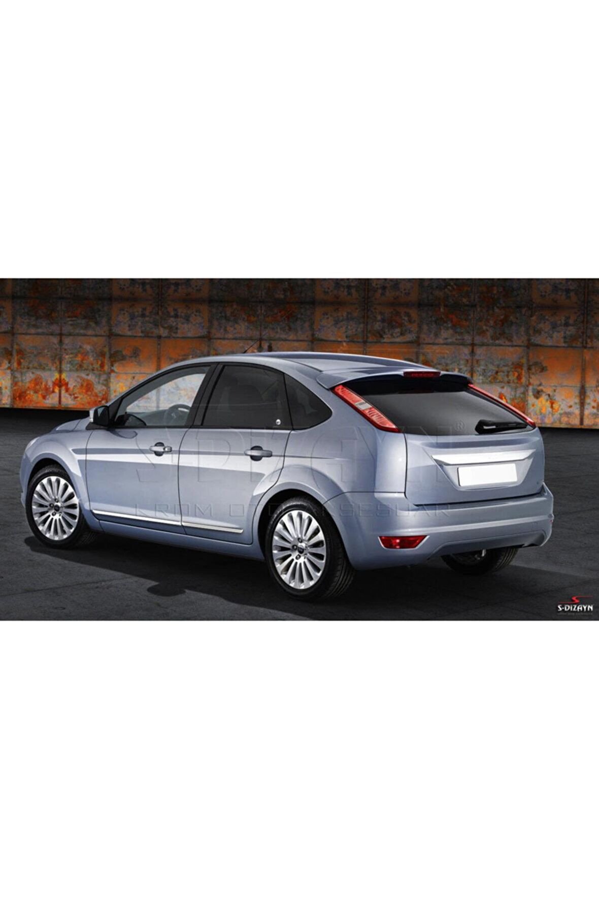 S-dizayn Ford Focus 2 Hb Kapı Koruma Çıtası Krom 2008-2011