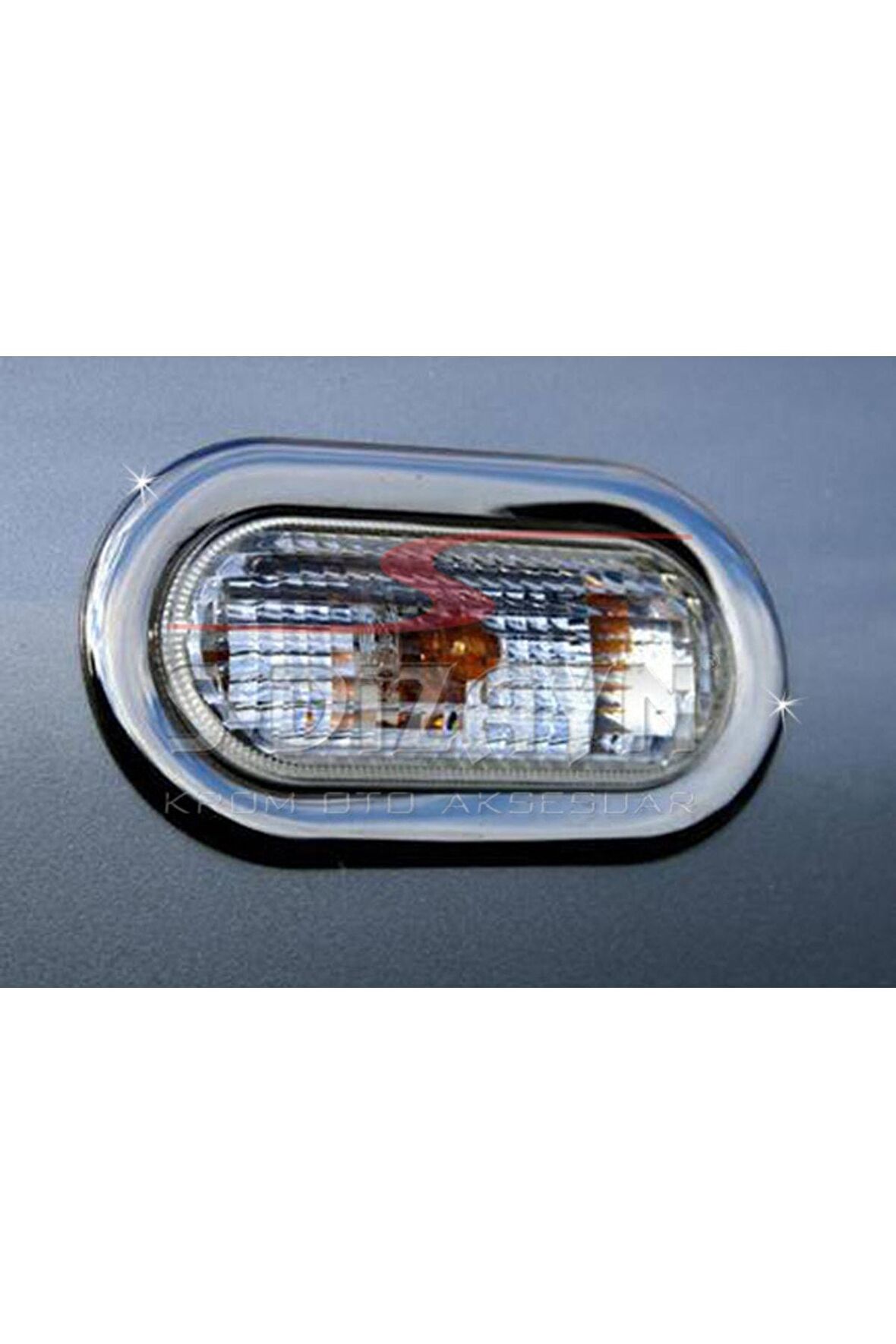 Ford Focus 2 Uyumlu  Krom Sinyal Çerçevesi 2 Prç 2005-2008