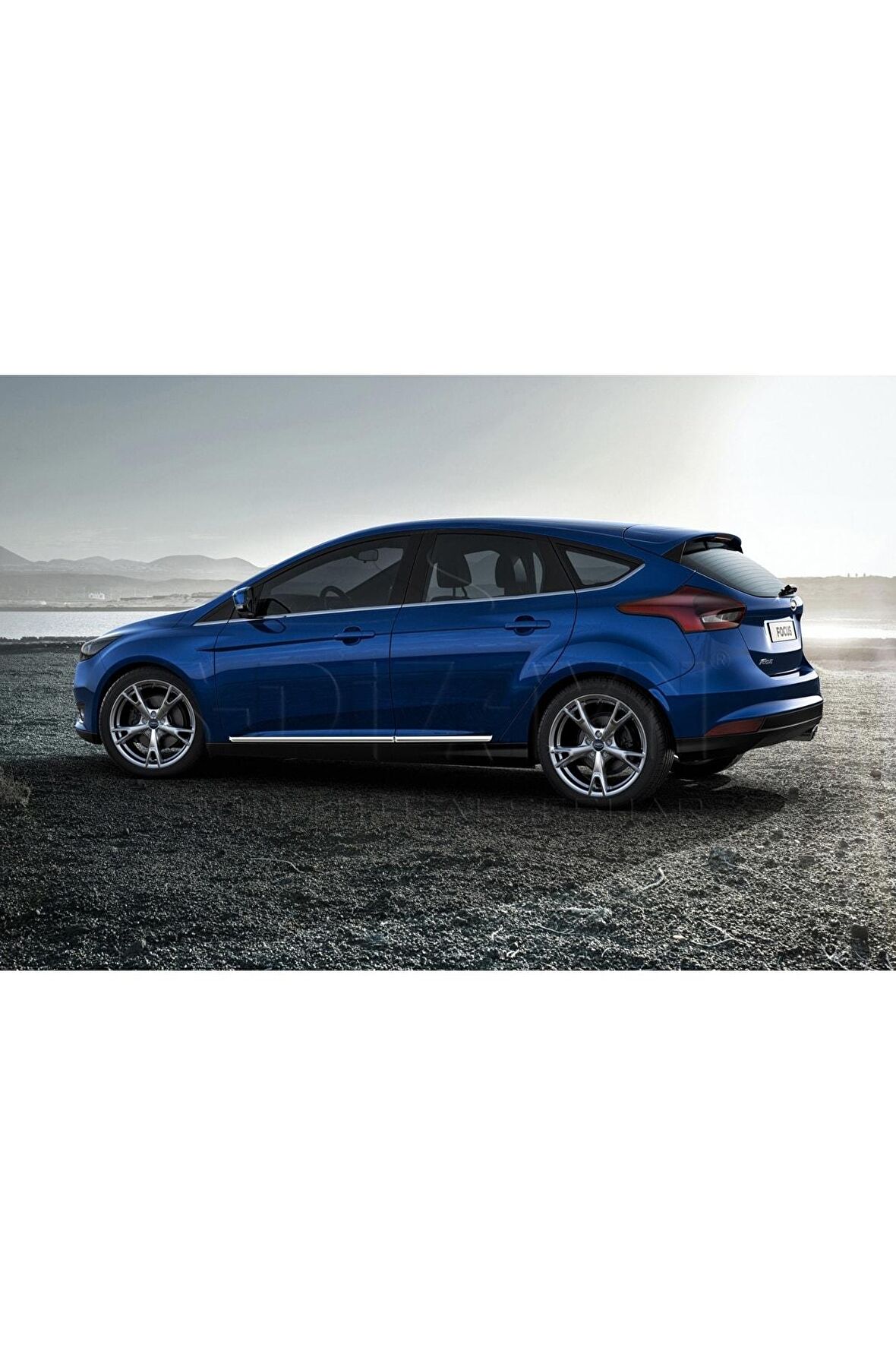 S-dizayn Ford Focus 3 Hb Kapı Koruma Çıtası Krom 2011-2018