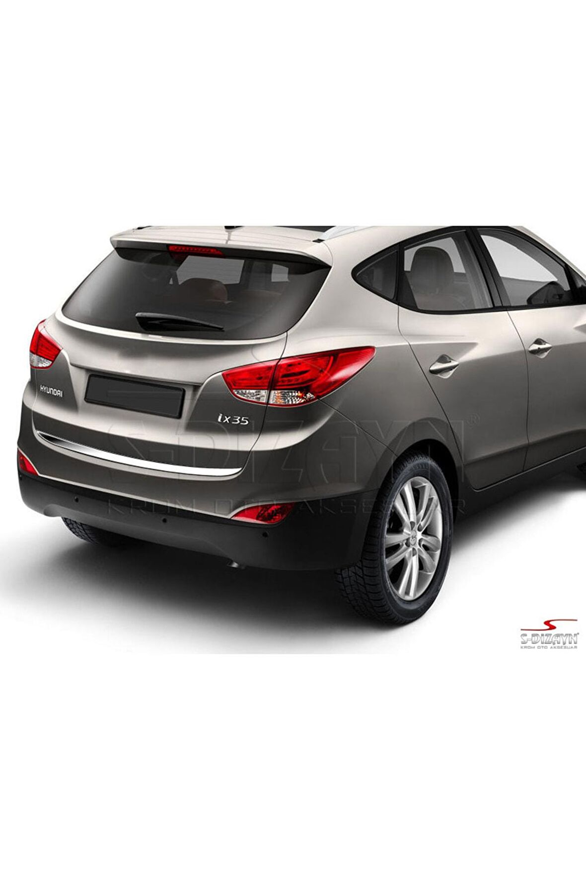 Hyundai Ix35 Krom Bagaj Alt Çıta 2010-2015