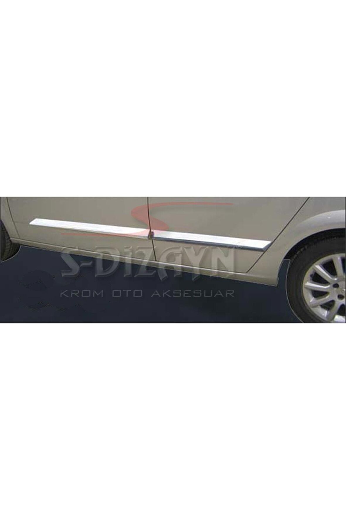 Opel Astra H Hb Krom Yan Kapı Çıtası 4 Prç 2004 Üzeri