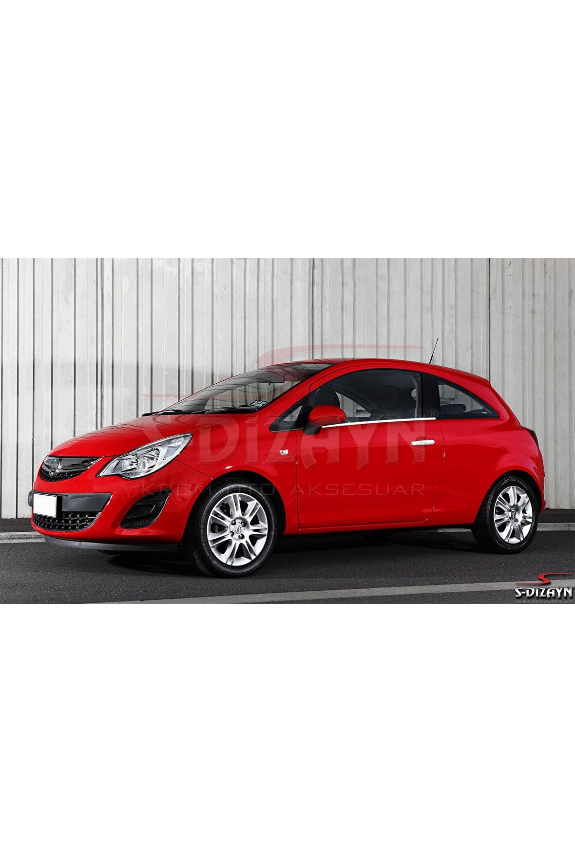 Opel Corsa D Krom Kapı Kolu 2 Kapı 2007-2014