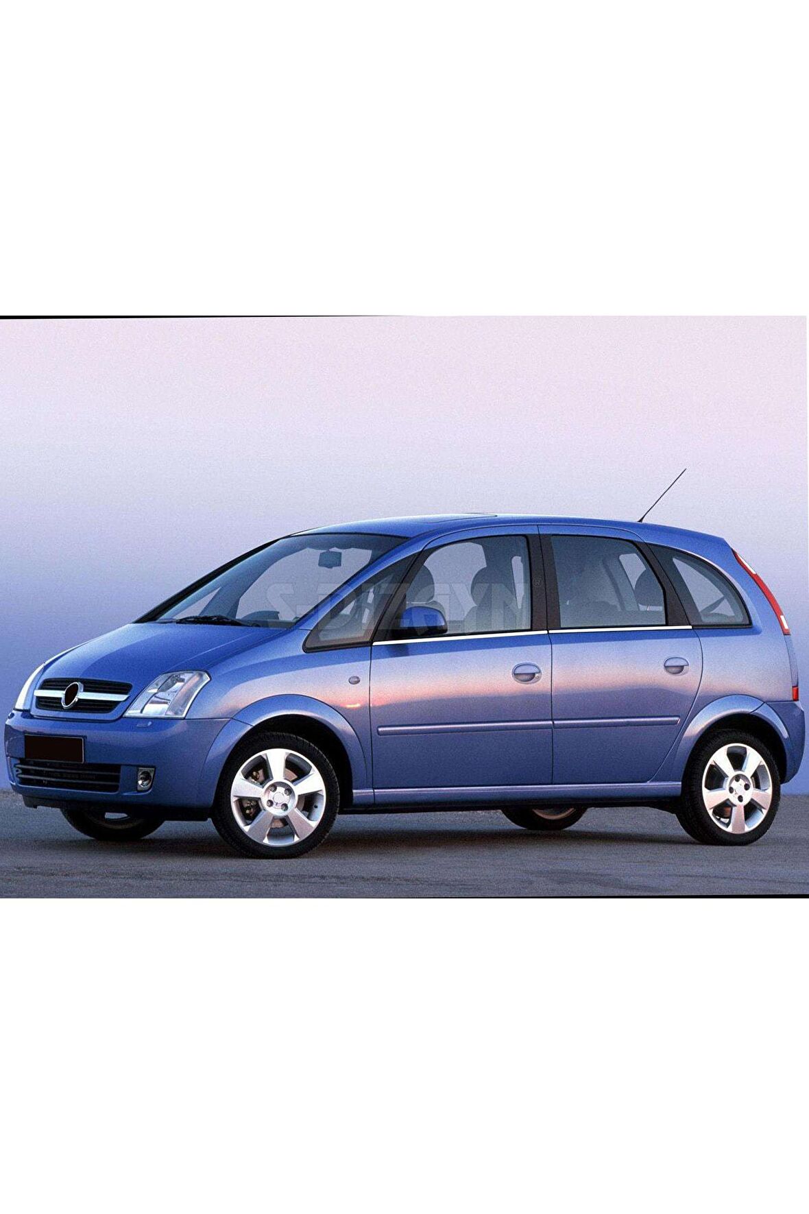 Opel Meriva A Krom Cam Çıtası 4 Prç 2002-2010 Uyumlu