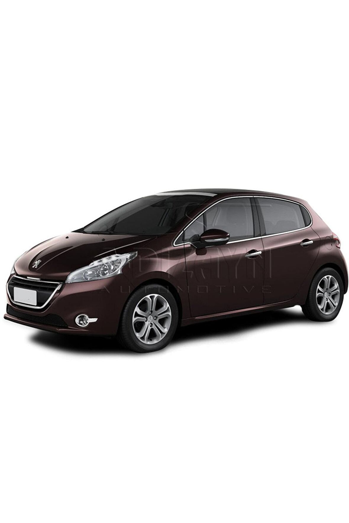 Peugeot 208 Krom Kapı Kolu 4 Kapı 2012 Üzeri