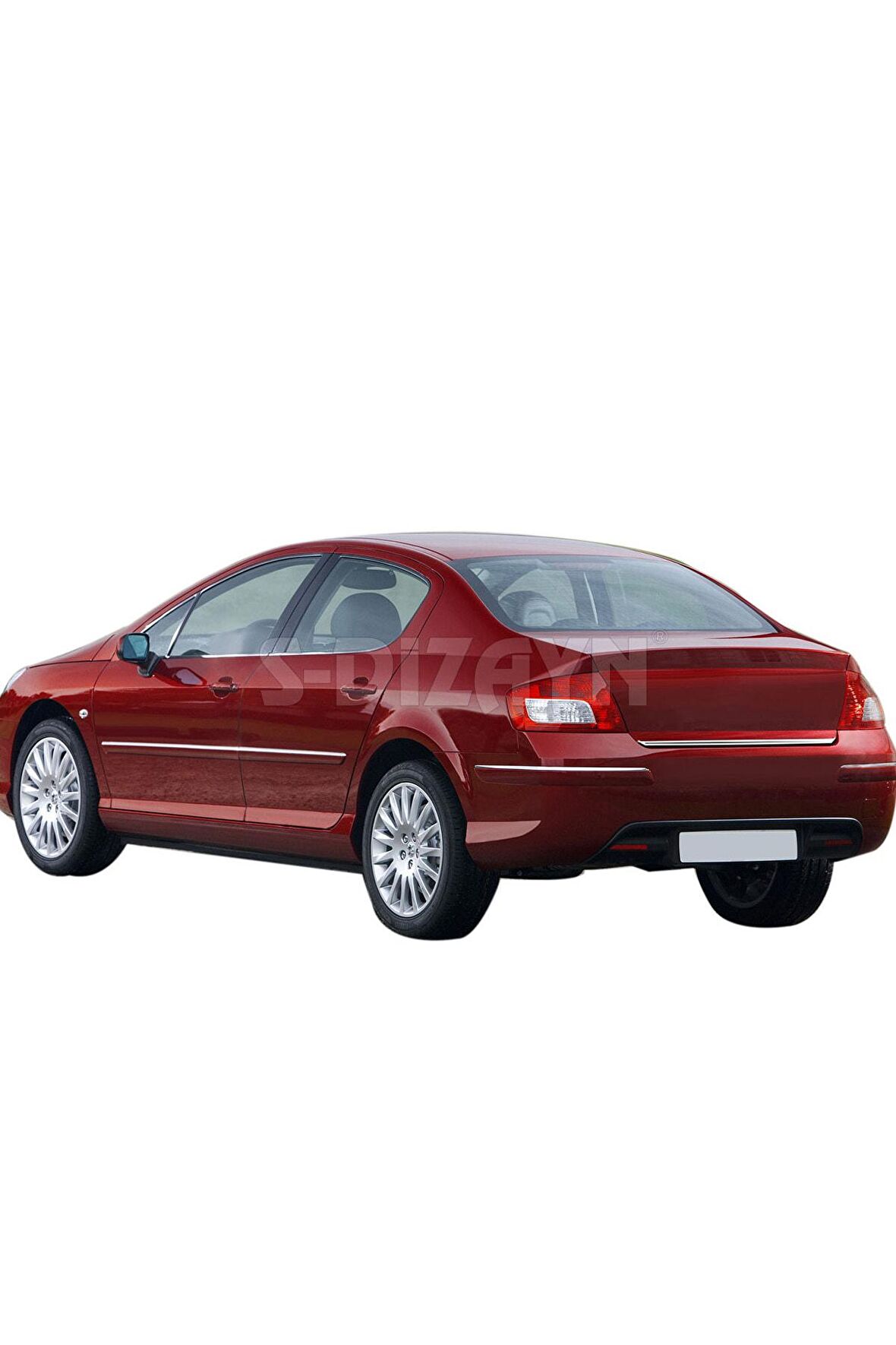 Peugeot 407 Krom Bagaj Alt Çıta 2004-2010