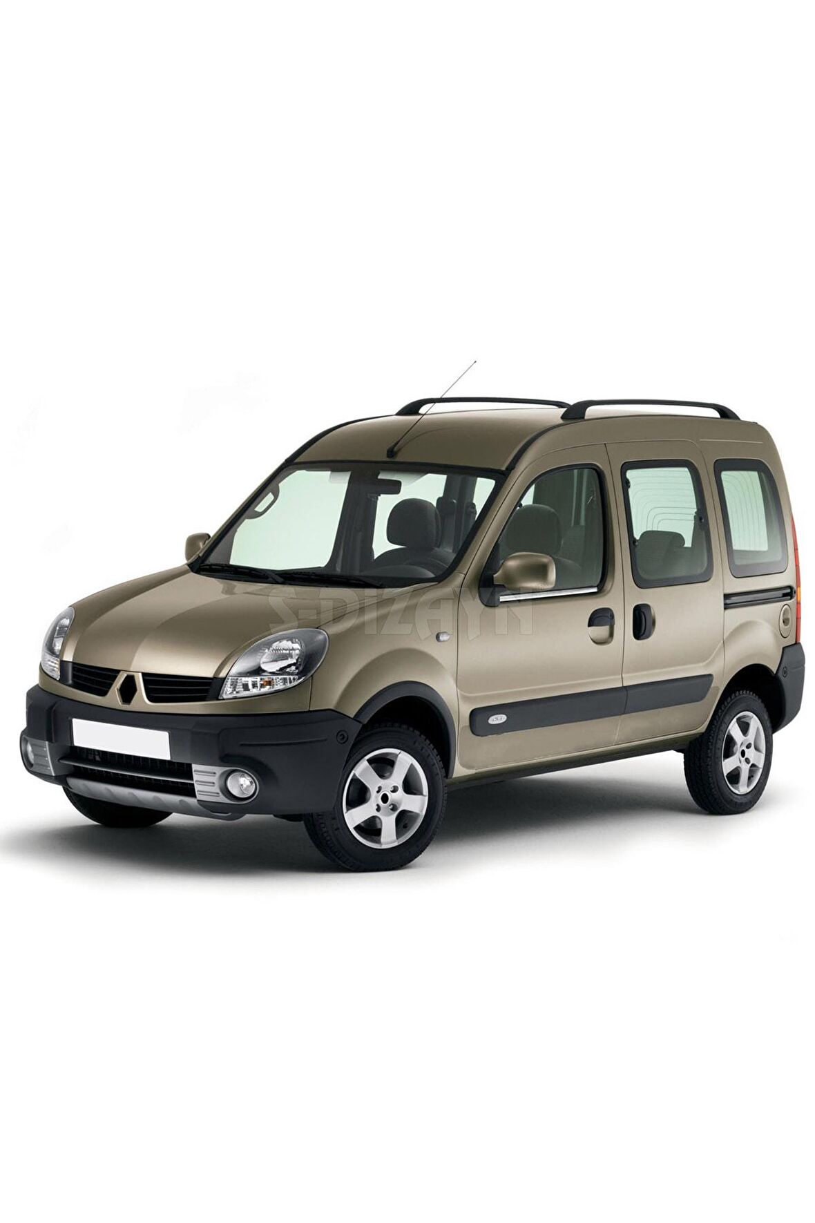 Renault Kangoo Krom Cam Çıtası 2 Prç 2004-2007 Uyumlu