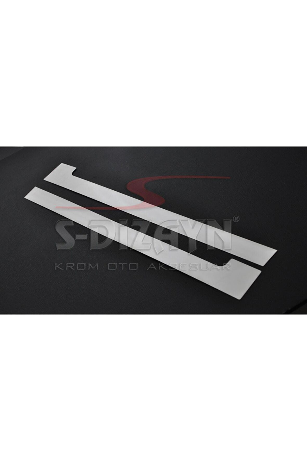 Renault Kangoo Uyumlu Krom Sürgülü Kapı Çıtası 2 Prç 2008 Üzeri